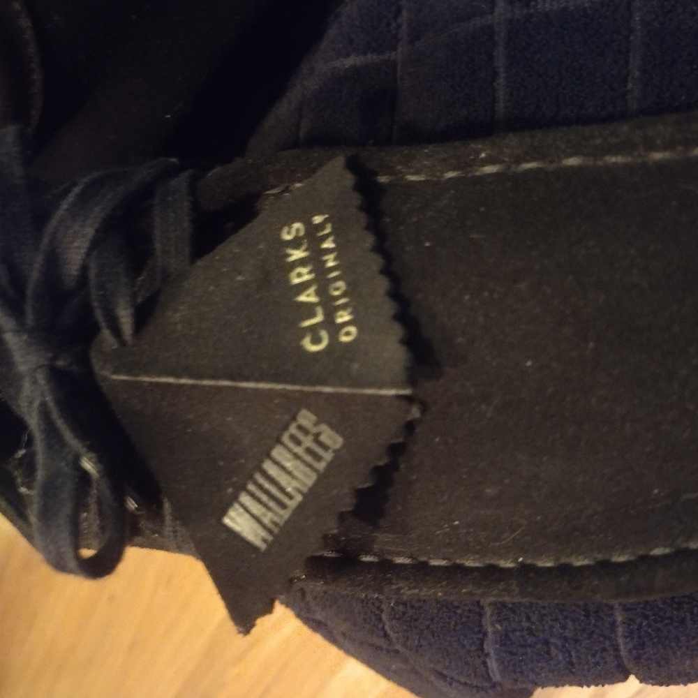 Clarks Originals Black Loafers